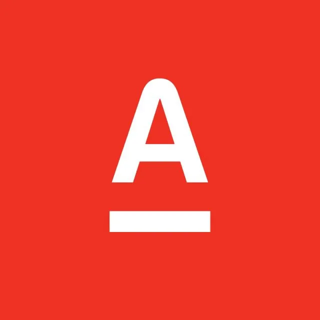 Альфа-Банк — логотип телеграмм-канала