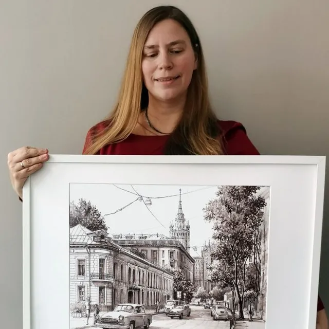 Alliddel. Городские скетчи — логотип телеграмм-канала