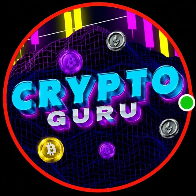 CryptoGuru | Инвестиции в криптовалюты в 2026 году | Важные новости | Психология | Саморазвитие. 🍄 — логотип