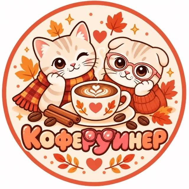 кофеРУинер — логотип телеграмм-канала