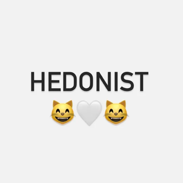 Hedonistcats — логотип телеграмм-канала