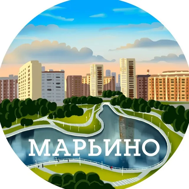 Наше Марьино — логотип телеграмм-канала