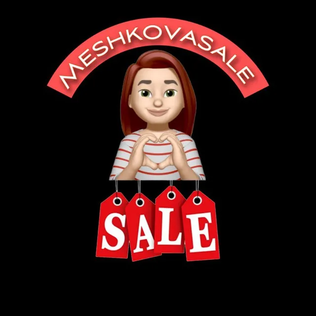 MeshkovaSaleo_0 — логотип телеграмм-канала