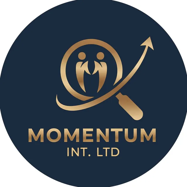 MOMENTUM 🔍 — логотип телеграмм-канала