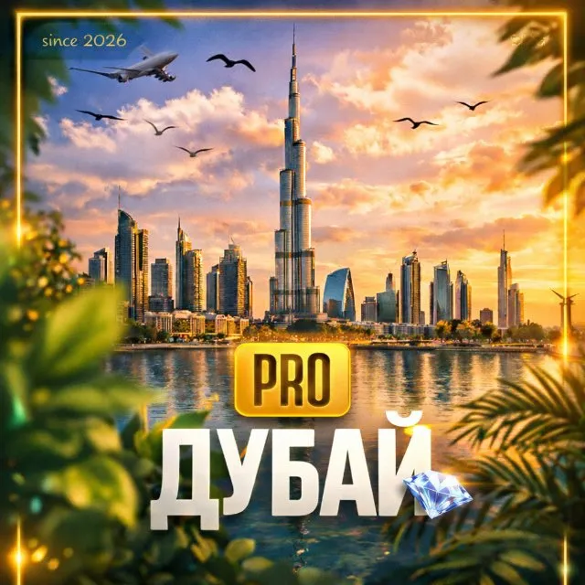 PRO Дубай — логотип телеграмм-канала