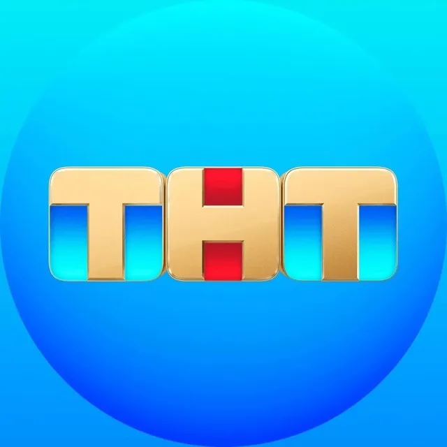 Телеканал ТНТ — логотип телеграмм-канала
