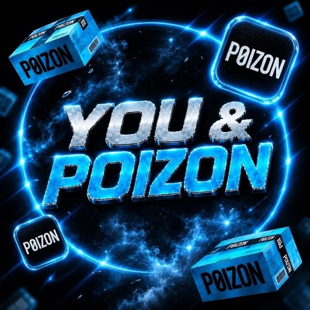 YOU AND POIZON — логотип телеграмм-канала